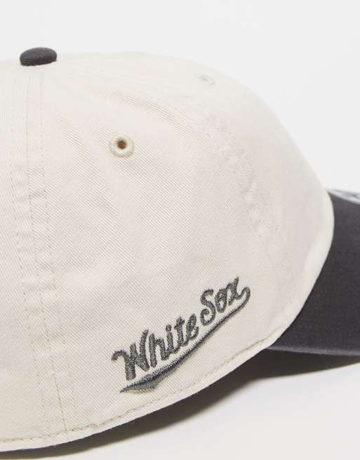 47 Brand - Chicago White Sox - Sort kasket med minilogo og kontrasterende puld, 2 af 3