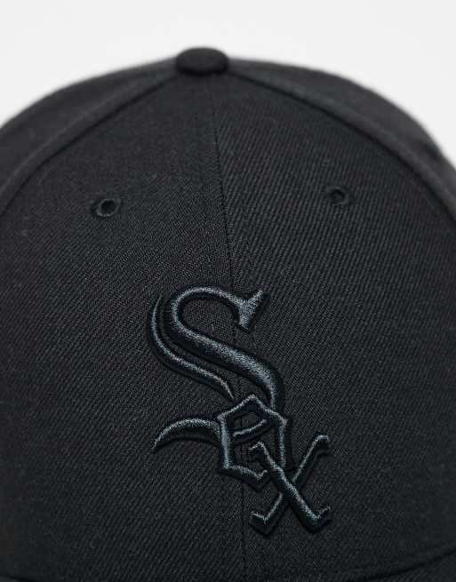 47 Brand Chicago White Sox tonal clean up cap in washed black, 3 of 3