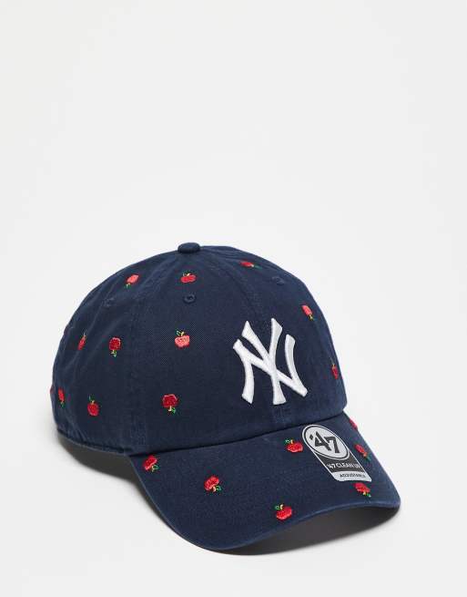 47 Brand – Clean Up – Kappe mit Konfetti-Design in Marineblau/Bunt und NY Yankees-Logo