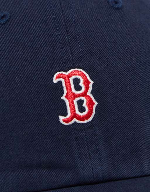 47 Brand – Clean Up – Marinblå keps med liten Boston Red Sox-logga, 4 av 4