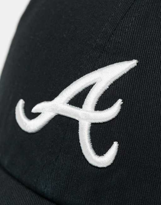 47 Brand – Clean Up MLB Atlanta Braves – Kappe in verwaschenem Schwarz, 2 von 4