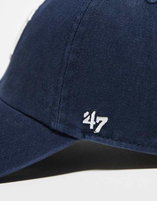 47 Brand Clean Up MLB Detroit Tigers cap in washed navy, 3 of 4