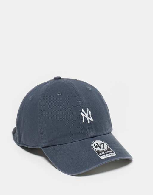  47 Brand Clean Up MLB NY Yankees cap in washed grey