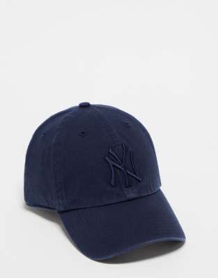 47 Brand – Clean Up NY Yankees – Kappe in verwaschenem Marineblau