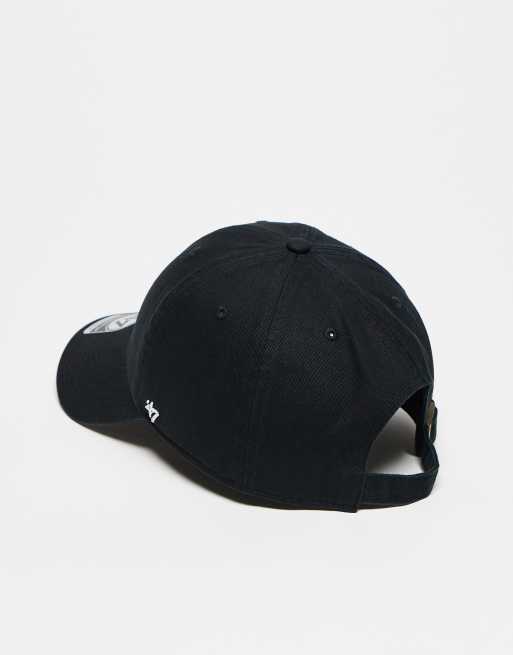 47 Brand - Clean Up - Sort baseballcap med sloganbroderi, 3 af 3