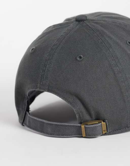 47 Brand dog icon base runner clean up cap in charcoal grey, 3 of 3