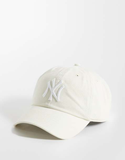 47 Brand - Gorra 'clean up' de los NY Yankees en blanco beam - view 1