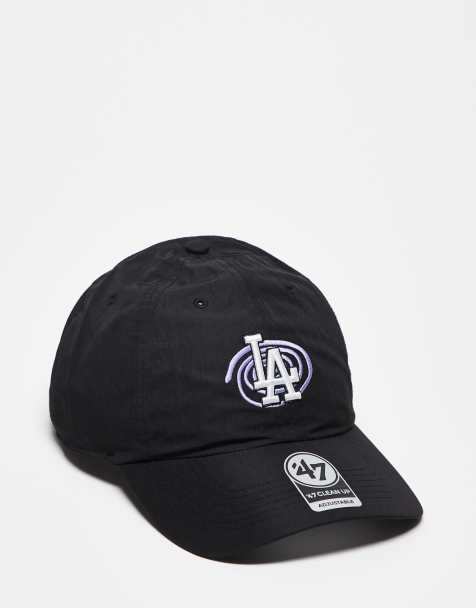 47 Brand LA Dodgers bubble motif clean up cap in black - view 1