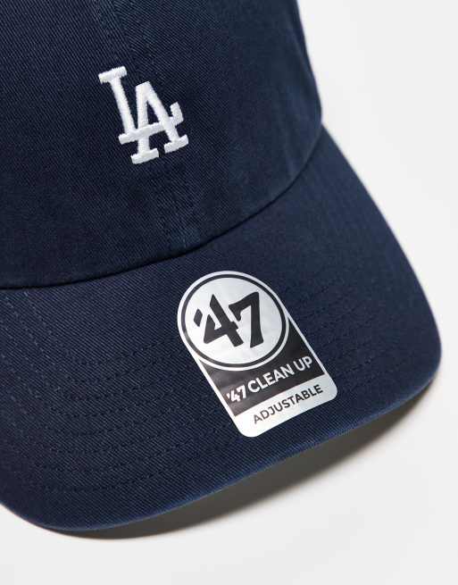 47 Brand - LA Dodgers - Casquette de baseball épurée avec petit motif - Bleu marine, 2 de 3