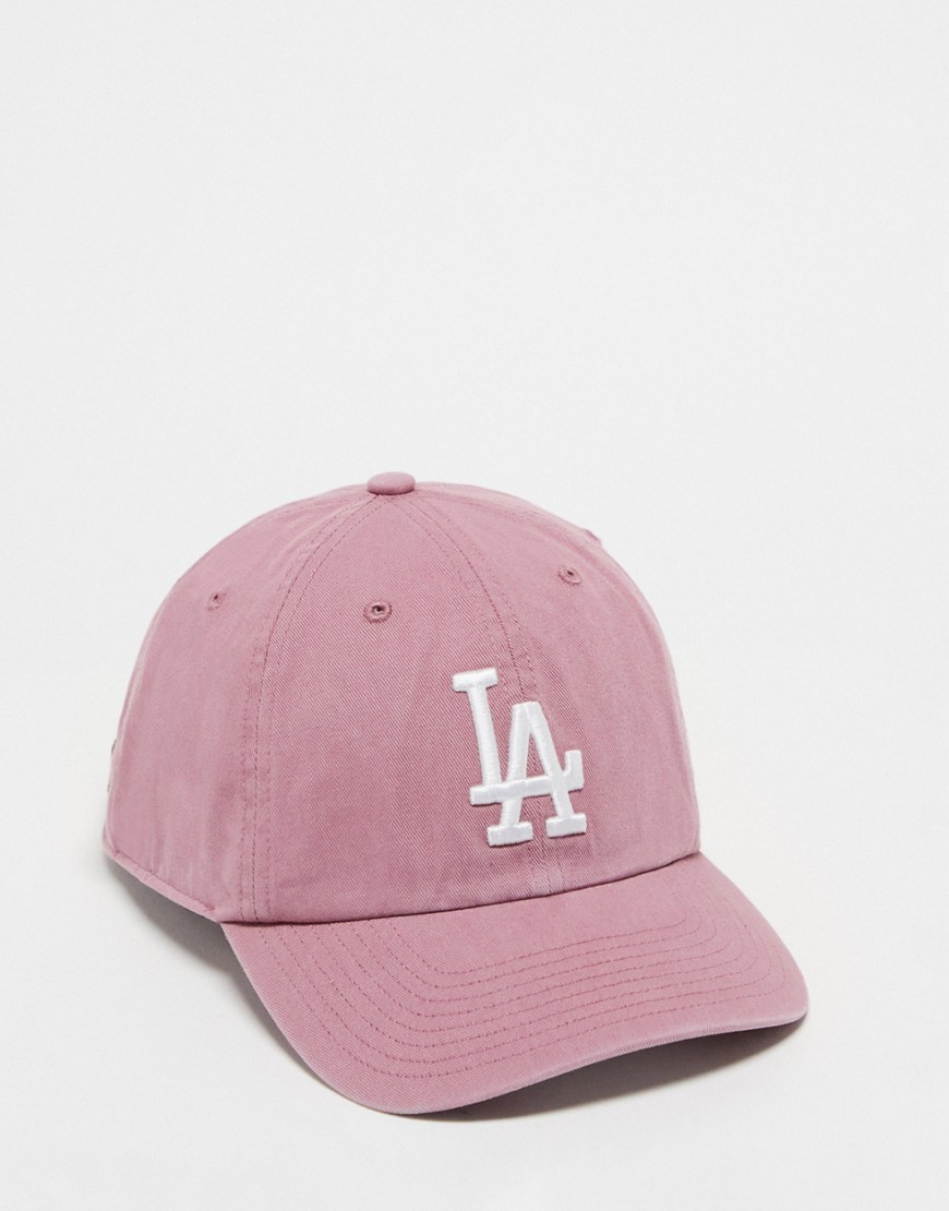 47 Brand LA Dodgers clean up cap in dusky pink