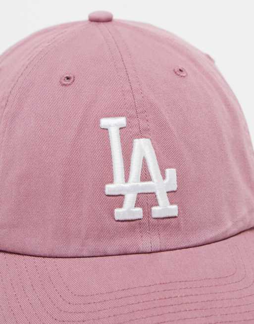【海外限定】'47Brand Clean Up Los Angeles Dodgers Sky&Pink Los Angeles Dodgers Clean Up Pink Adjustable - 47 Brand