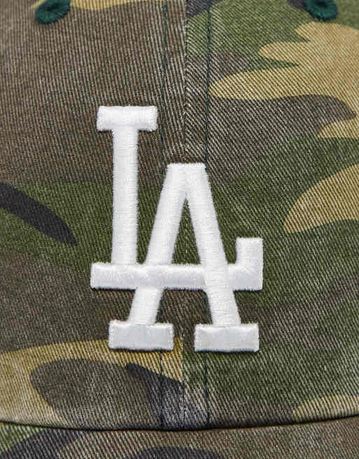 47 Brand – LA Dodgers Clean Up – Czapka z daszkiem we wzór moro, 2 z 3