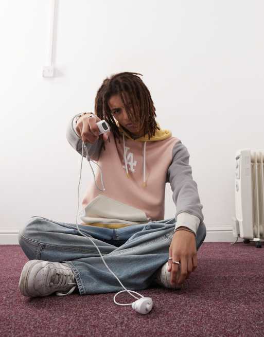 Pink dodgers hoodie deals