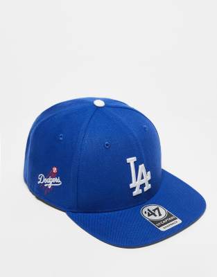 47 Brand - LA Dodgers - Flache Kappe in Blau