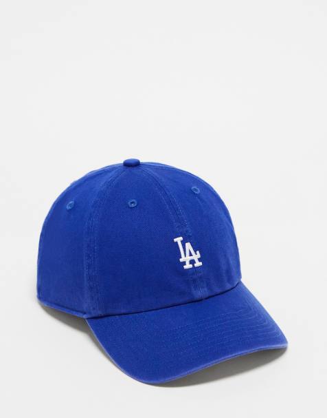47 Brand - LA Dodgers - Forvasket blå kasket med lille logo - view 1