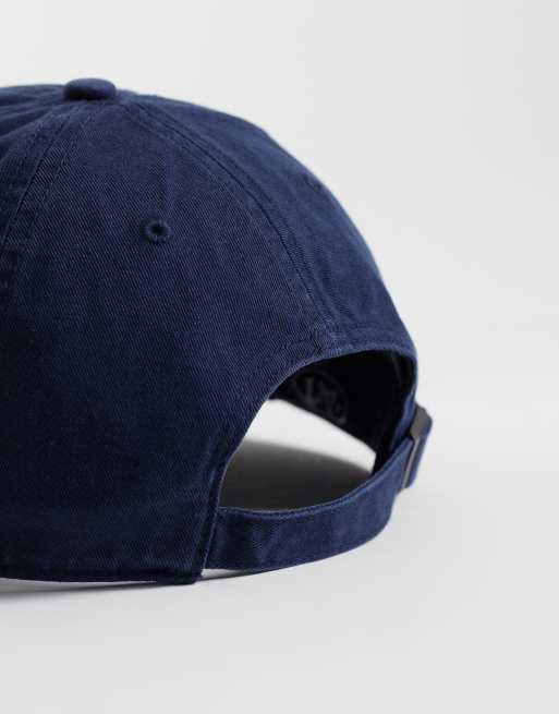 47 Brand LA Dodgers mini logo clean up cap in navy, 3 of 3