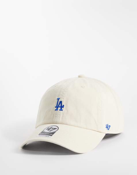 47 Brand LA Dodgers mini logo clean-up cap in neutral - view 1