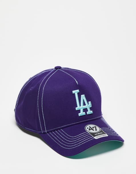 47 Brand LA Dodgers mvp cap in purple - view 1