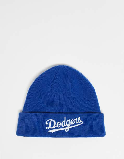 47 Brand LA Dodgers script knit beanie in blue - view 1