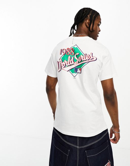 47 Brand LA Dodgers t-shirt in white with chest and back print