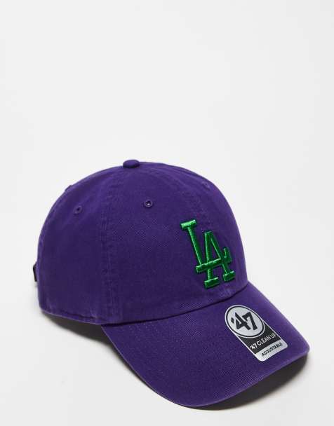 47 Brand Los Angeles Dodgers contrast logo cap in navy - view 1
