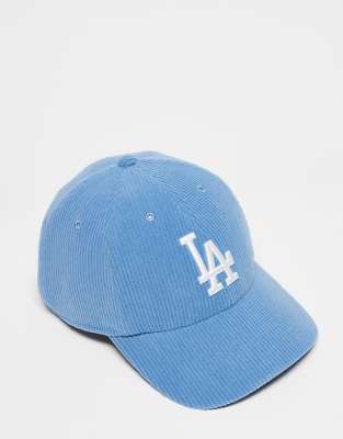 47 Brand 47 Brand Los Angeles Dodgers cord cap in blue