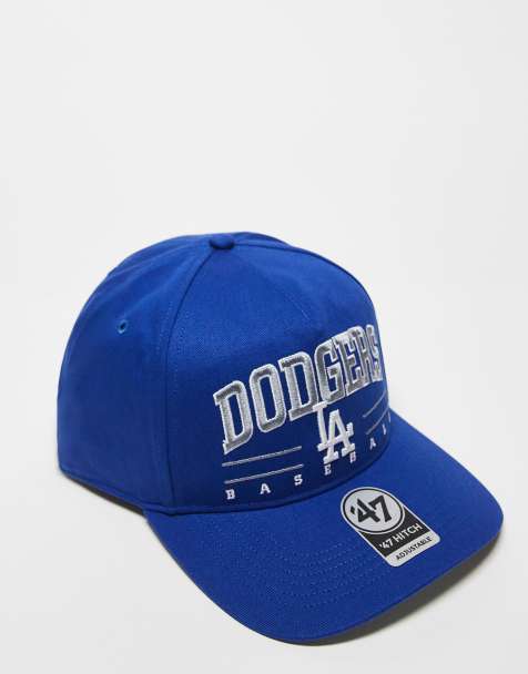 47 Brand – Los Angeles Dodgers – Eng anliegende Snapback-Kappe in Blau - view 1