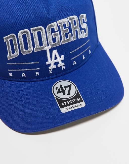 47 Brand – Los Angeles Dodgers – Eng anliegende Snapback-Kappe in Blau, 2 von 3