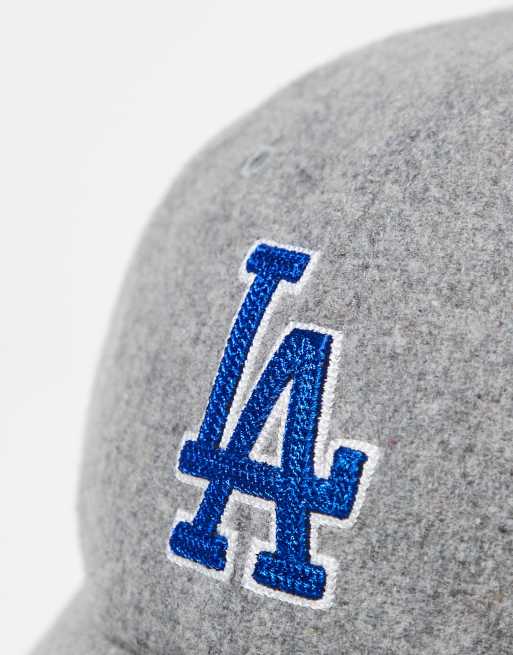 47 Brand – Los Angeles Dodgers – Grå keps i ull med sydd logga, 2 av 3