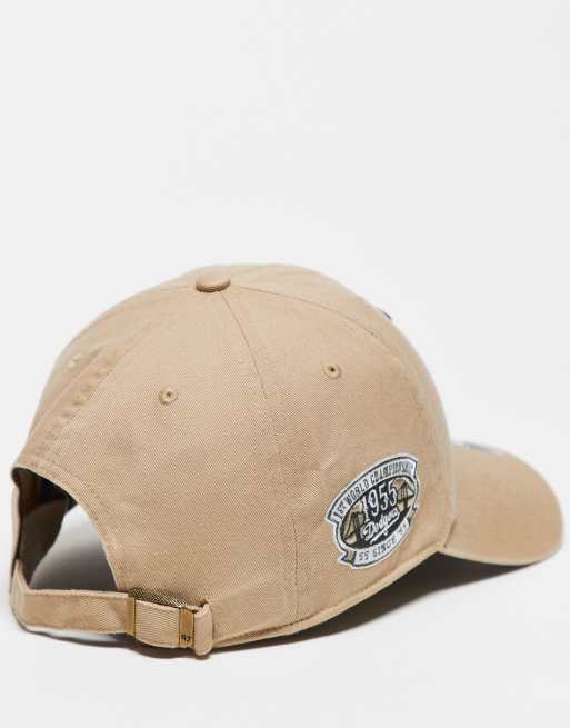 47 Brand – Los Angeles Dodgers – Kappe in Beige mit Kontrast-Logo, 3 von 3