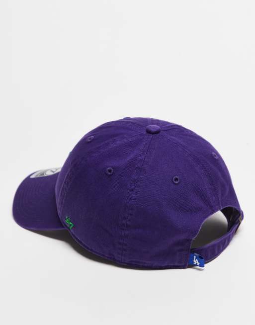 47 Brand – Los Angeles Dodgers – Kappe in Marineblau mit Kontrast-Logo, 3 von 3