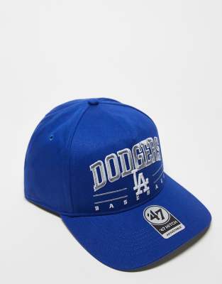 47 Brand 47 Brand Los Angeles Dodgers snapback fitted cap in blue