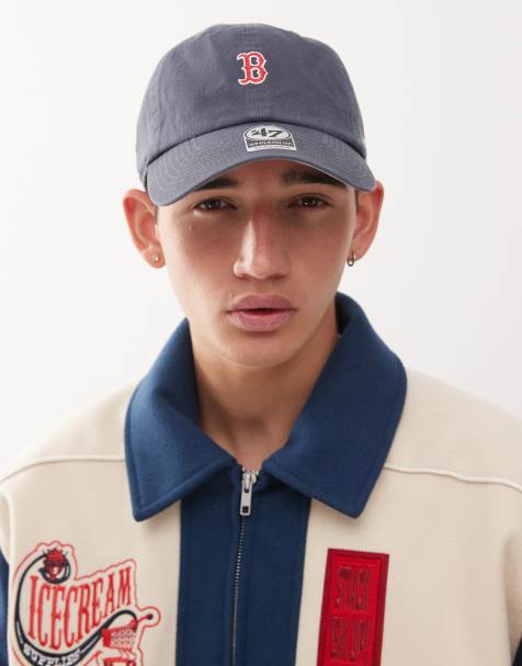 47 Brand mini Boston Red Sox clean up cap in navy - view 1
