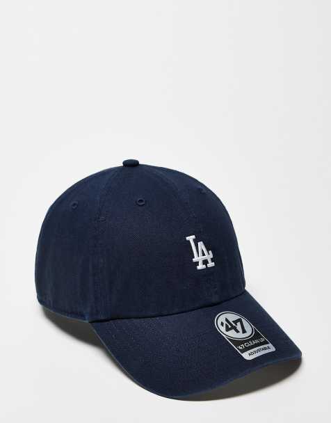 47 Brand mini LA Dodgers clean up baseball cap in navy - view 1