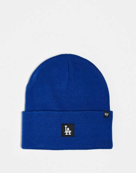 47 Brand mini LA Dodgers knitted beanie in blue - view 1