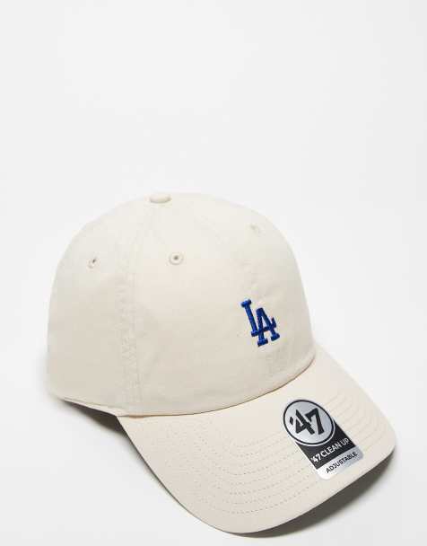 47 Brand mini Los Angeles Dodgers washed clean up cap in cream - view 1