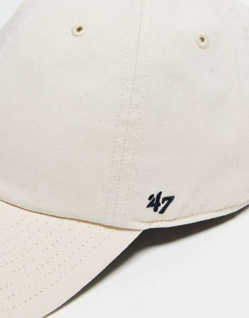 47 Brand mini NY Yankees clean up baseball cap in beige, 2 of 3