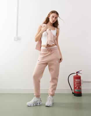 47 Brand 47 Brand mini NY Yankees jogger co-ord in dusty mauve-Neutral