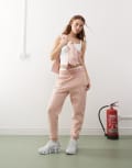 [47 Brand] 47 Brand mini NY Yankees trackies in dusty mauve (part of a set)-Neutral XL Dusty mauve