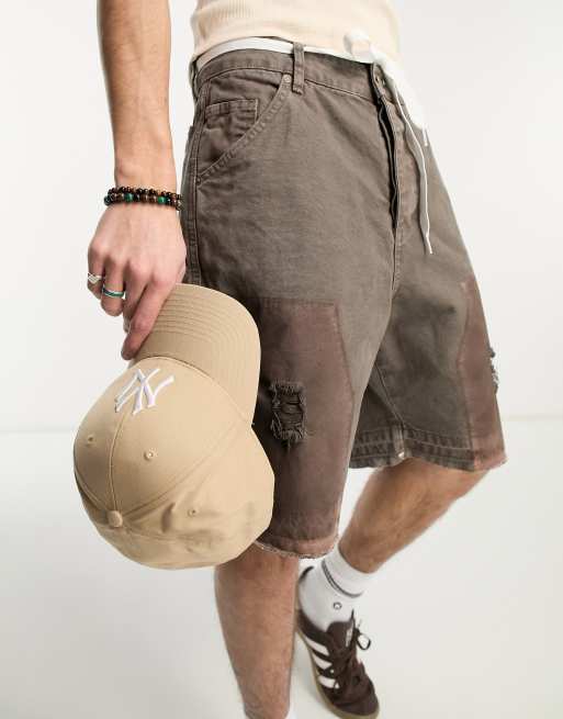 47 Brand – MLB – Beige snapback-keps med vitt NY-broderi, 2 av 4