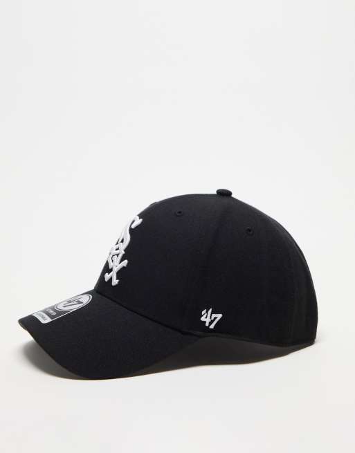 47 Brand - MLB Chicago White Sox - Unisex - Sort baseballcap, 2 af 4