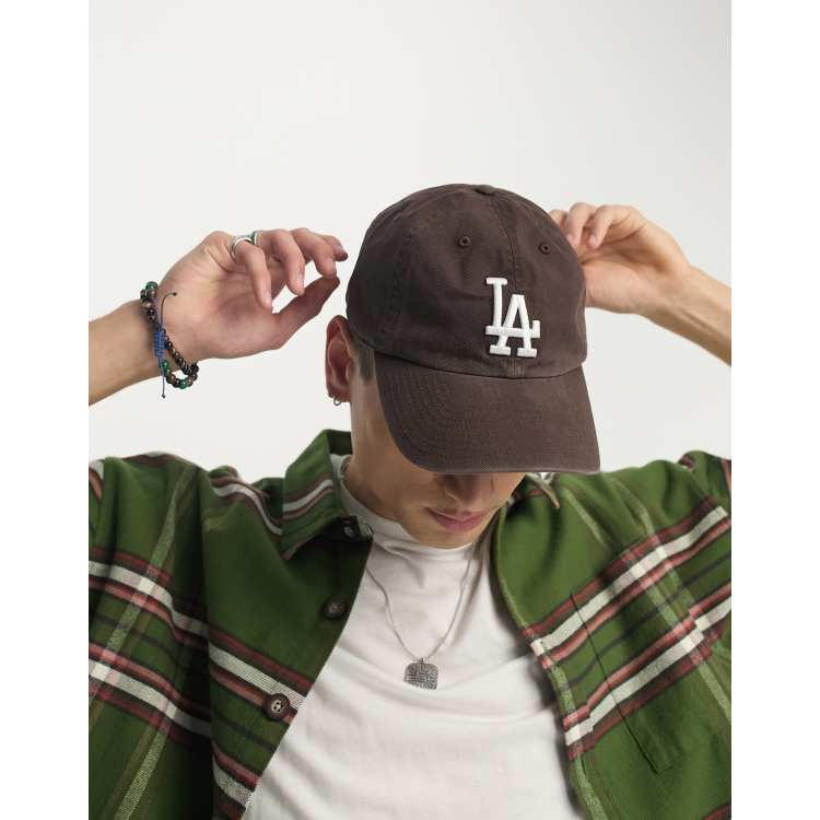 47 Brand MLB LA Dodgers baseball cap in brown