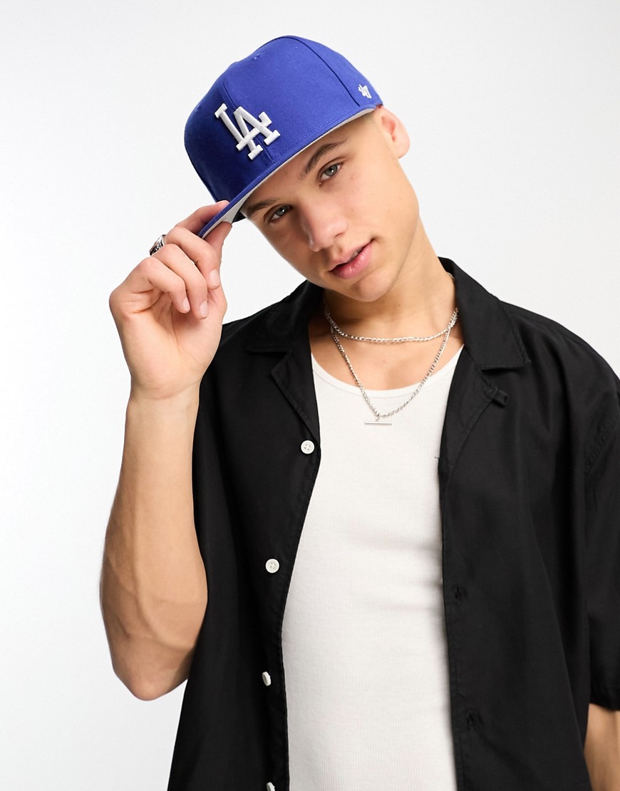 47 Brand MLB LA Dodgers baseball cap in royal blue