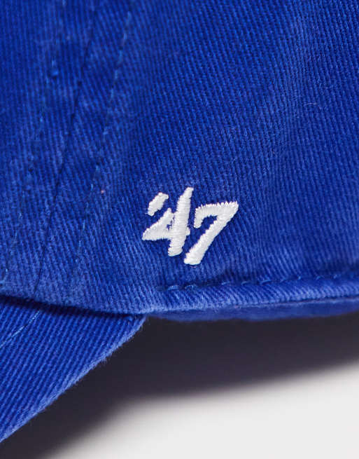 47 Brand - MLB LA Dodgers - Cappellino dad con visiera blu royal tinto in capo, 2 di 4