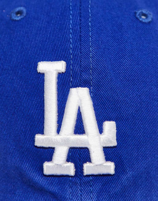 47 Brand - MLB LA Dodgers - Cappellino dad con visiera blu royal tinto in capo, 3 di 4