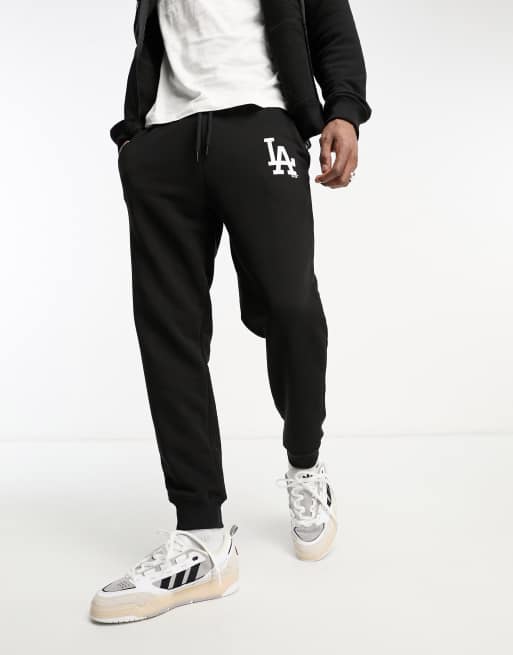 47 Brand MLB LA Dodgers co-ord jersey joggers in black