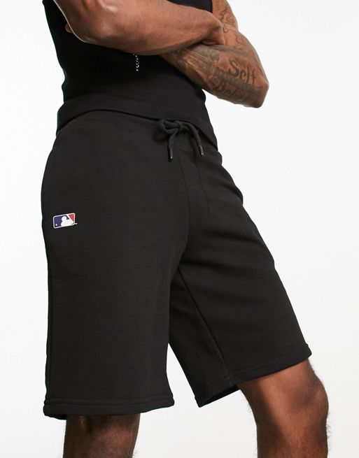 47 Brand MLB LA Dodgers jersey shorts in black