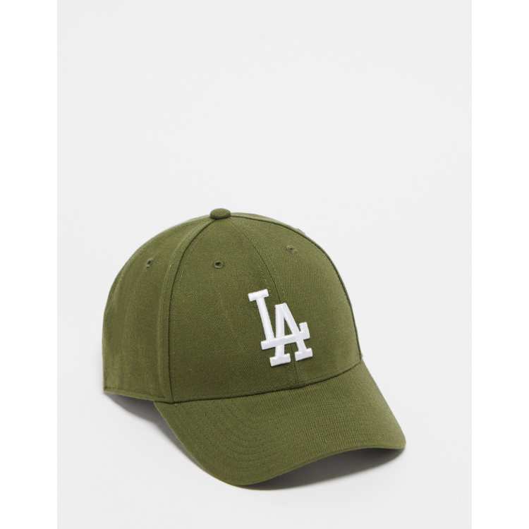 47 Brand MLB LA Dodgers snapback cap in khaki