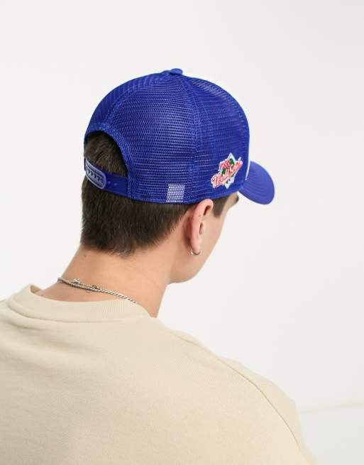 47 Brand MLB LA Dodgers Trucker Cap In Blue And White for Men