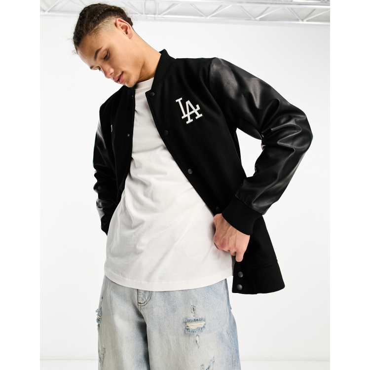 Maker of Jacket MLB Los Angeles Dodgers Black Varsity